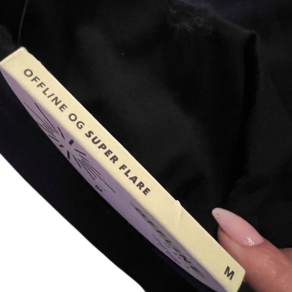 Aerie Offline OG Super Flare Foldover High Rise Leggings - Size M NWT! - Picture 6 of 8